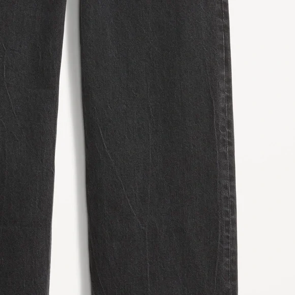 High Waisted Wide Leg Black Jeans - Picture 5 of 5